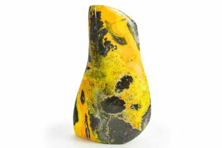 Very Vibrant, Free-Standing Polished Bumblebee Jasper #312055